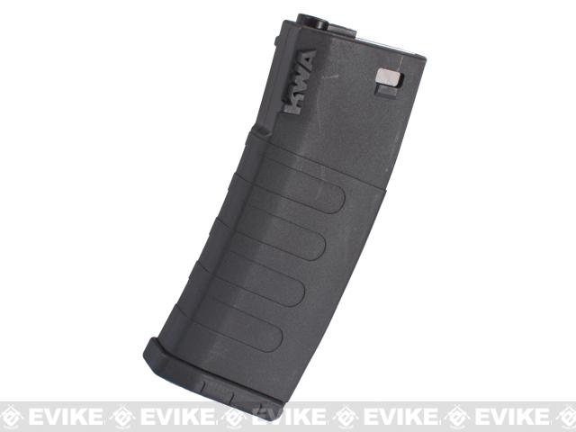 KWA K120 120rd Polymer Midcap Magazine for M4 / M16 Series Airsoft AEG Rifles (Color: Black / One)