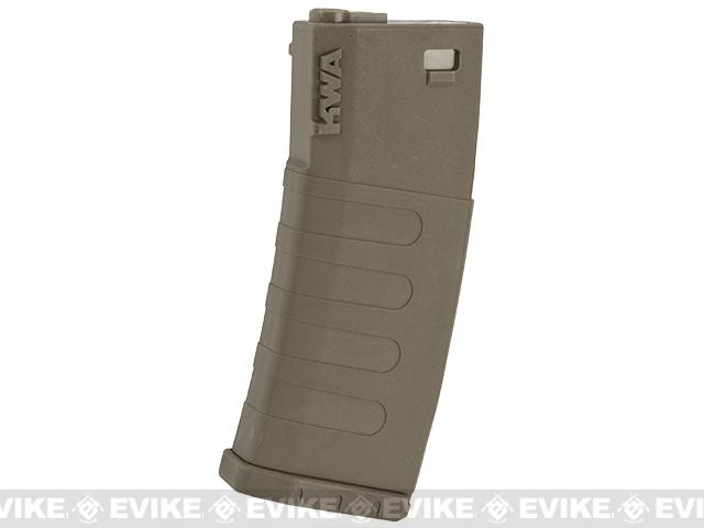 KWA K120 120rd Polymer Midcap Magazine for M4 / M16 Series Airsoft AEG Rifles (Color: Flat Dark Earth / One)