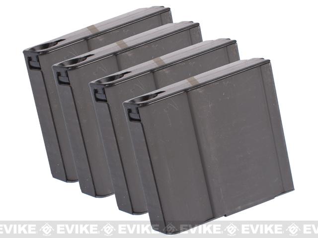 MAG Compact 70rd Metal Magazines for M14 Series Airsoft AEG Rifles (Package: Set of 4)