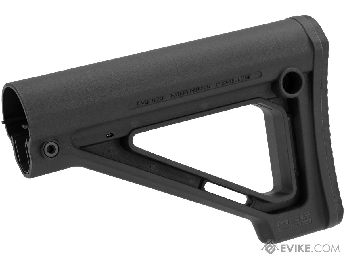 Magpul MOE Fixed Carbine Stock for Mil-Spec Buffer Tubes (Color: Black)