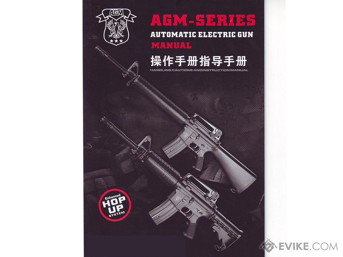 FREE DOWNLOAD -  Manual for AGM M4 & M16 AEG Instruction / User Manual