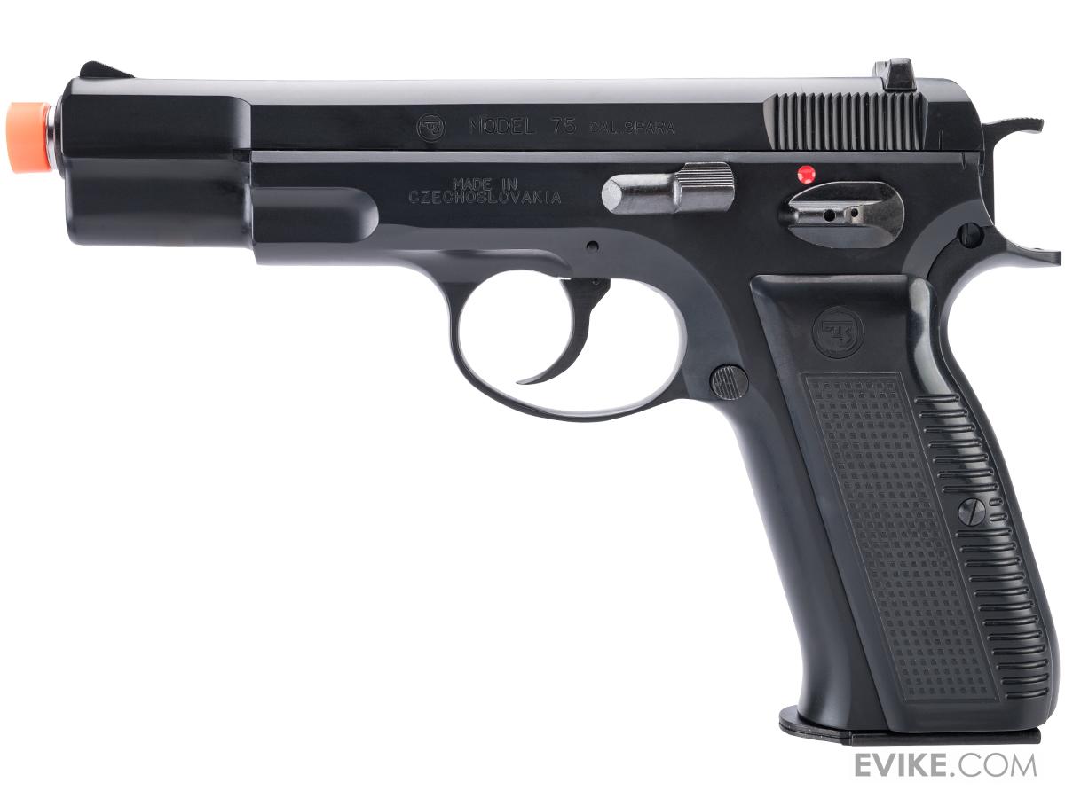 MODEL 75 ブラックモデルガン ASG CZ Licensed CZ75 Shell-Ejecting Gas Blowback Airsoft