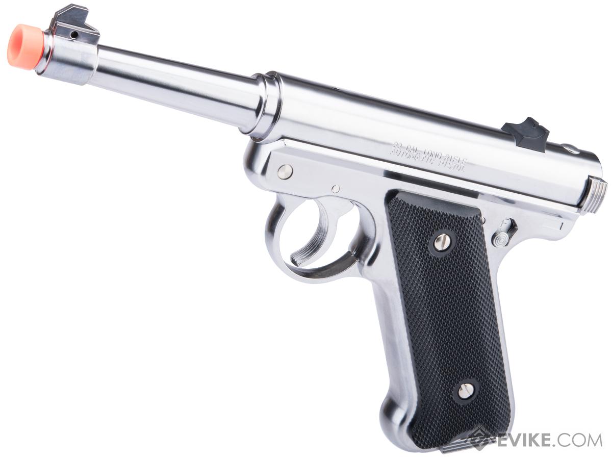 Marushin Non-Blowback Standard Barrel MK1 Gas Pistol (Color: Silver / ABS)