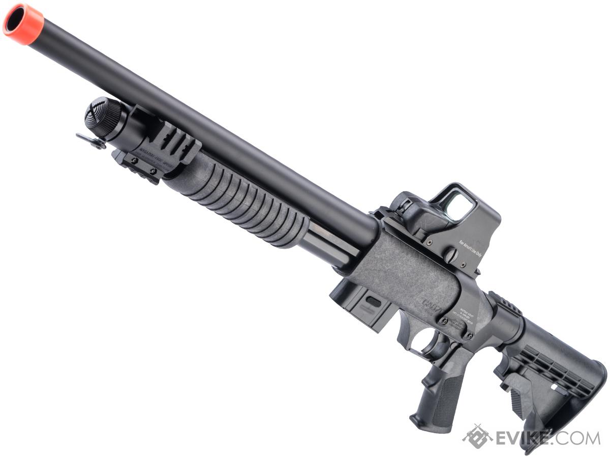 Maruzen CA870 Hop-Up Version Airsoft Spring Shotgun w/ Detachable Magazine (Model: Tactical)