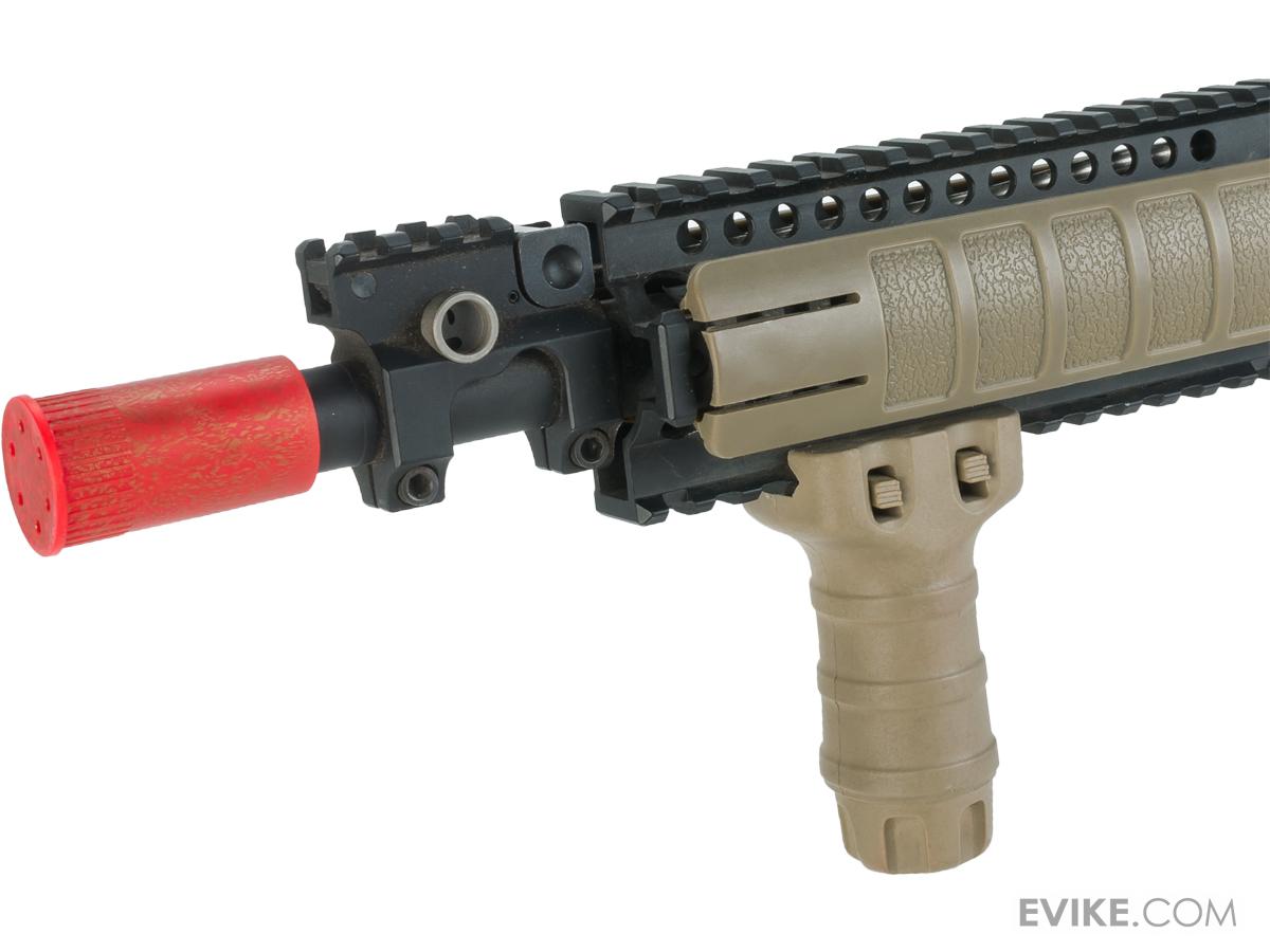 Airsoft Red / Orange barrel Plug for Airsoft Rifles, Tactical Gear