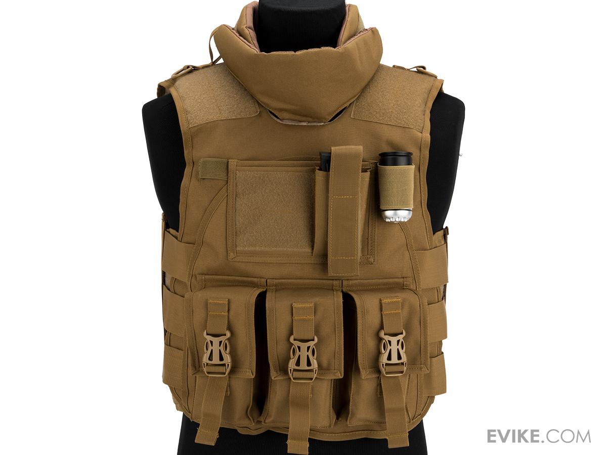 Matrix S.D.E.U. Ultra Light Weight Airsoft Tactical Vest (Color Tan