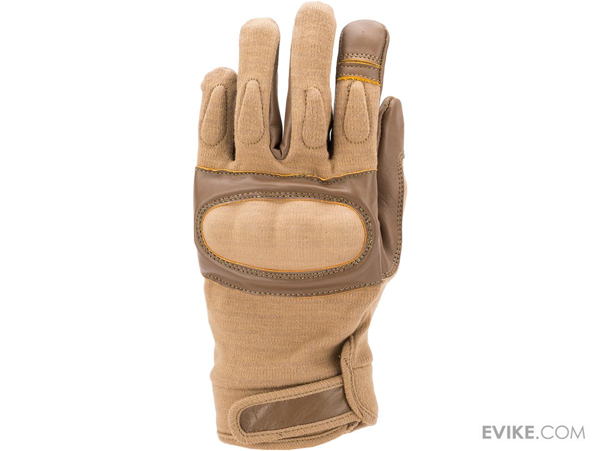 Nomex Hard Shell Knuckle Tactical Gloves (Color Tan / Large), Tactical Gear/Apparel, Gloves
