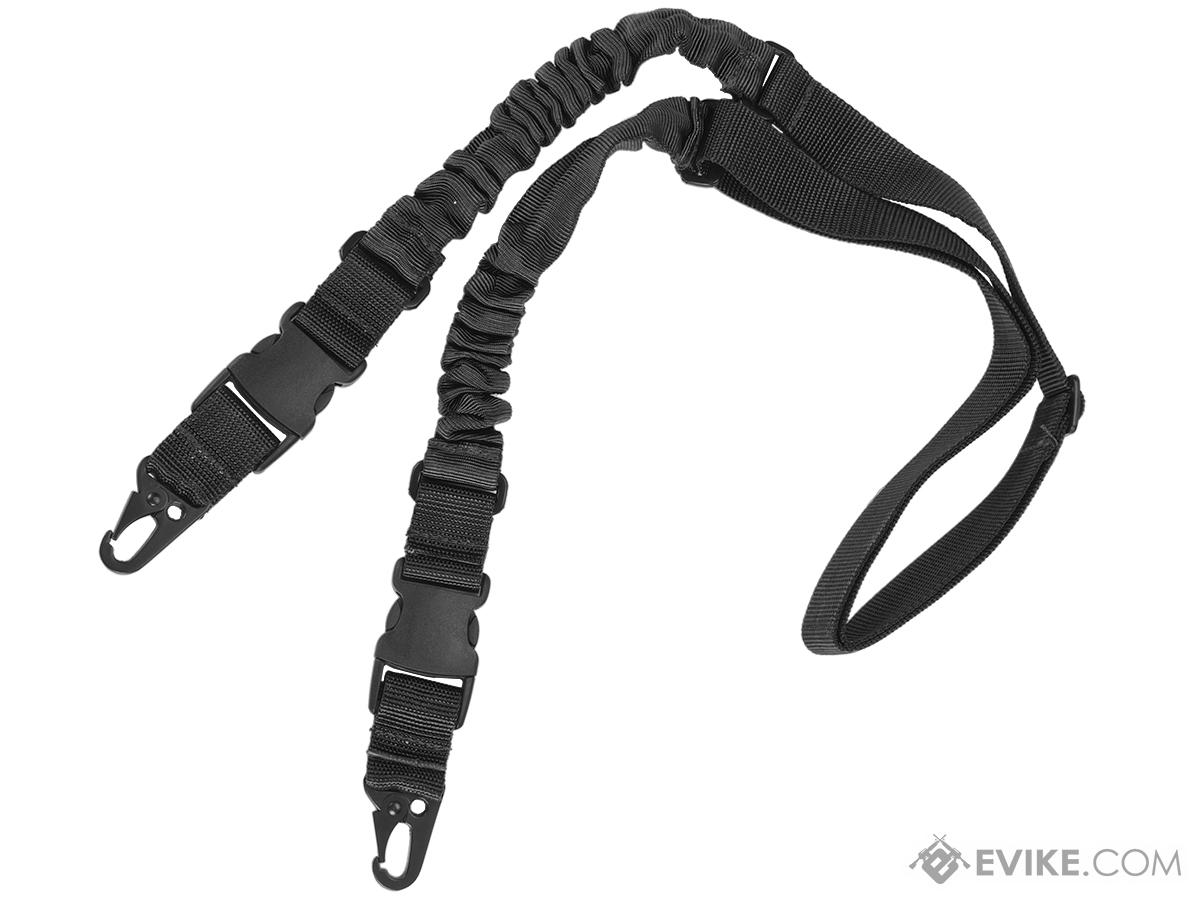 Matrix 2-Point Bungee Sling w/ QD Buckles (Color: Black), Tactical Gear ...