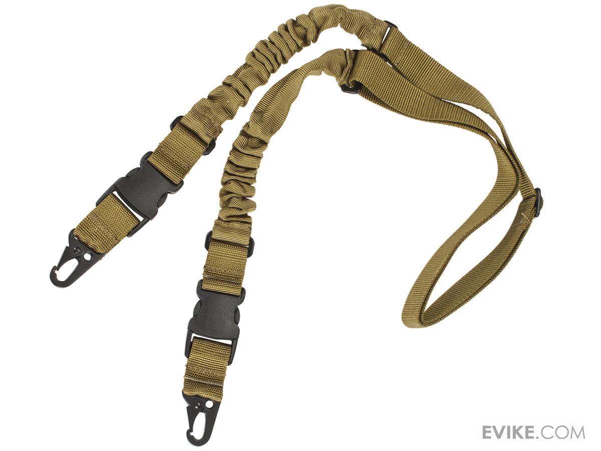 Matrix 2Point Bungee Sling w/ QD Buckles (Color Tan), Tactical Gear