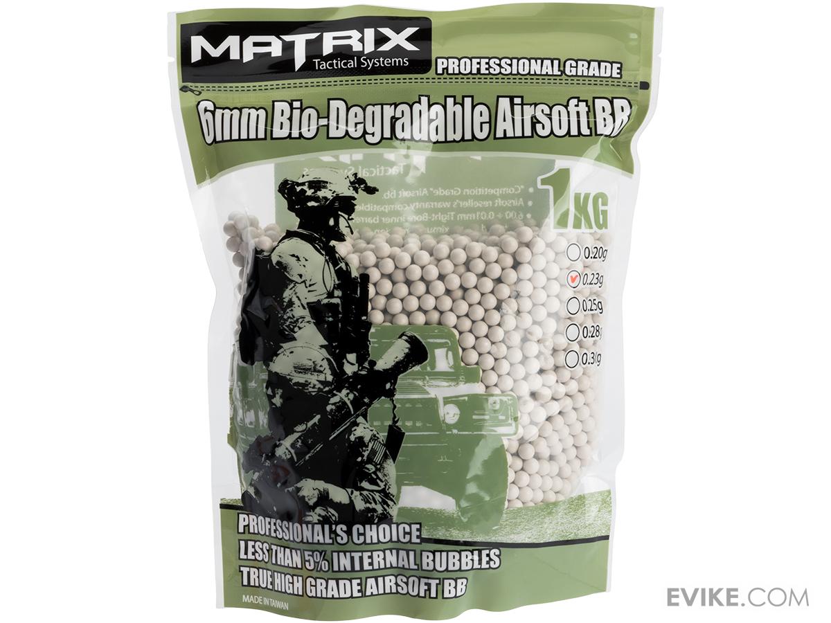 Matrix Match Grade Biodegradable 6mm Airsoft BBs (Weight .23g / 4300
