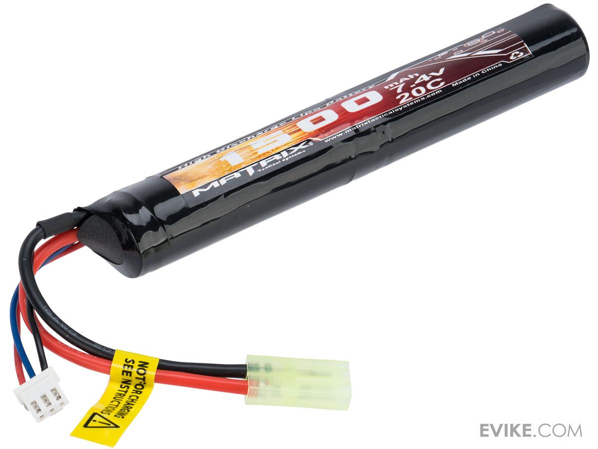 Matrix High Performance 7.4V Stick Type Airsoft LiPo Battery