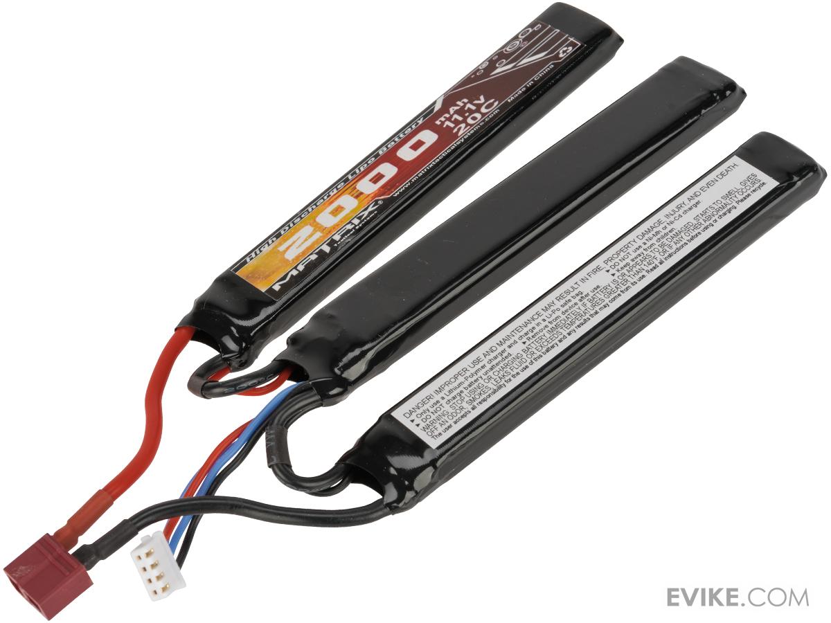 Matrix High Performance 11.1V Butterfly Type Airsoft LiPo Battery