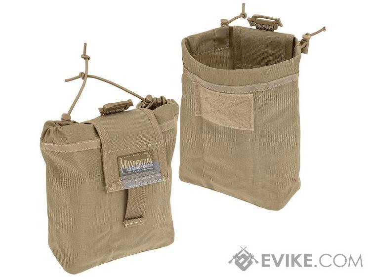 Maxpedition Rollypoly Folding Dump Pouch (Color Black), Tactical Gear/Apparel, Pouches, Dump