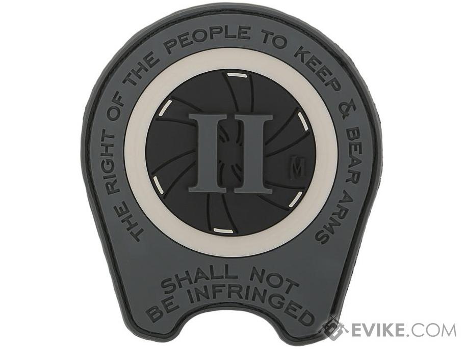 Maxpedition Right to Bear Arms PVC Morale Patch (Color: SWAT)