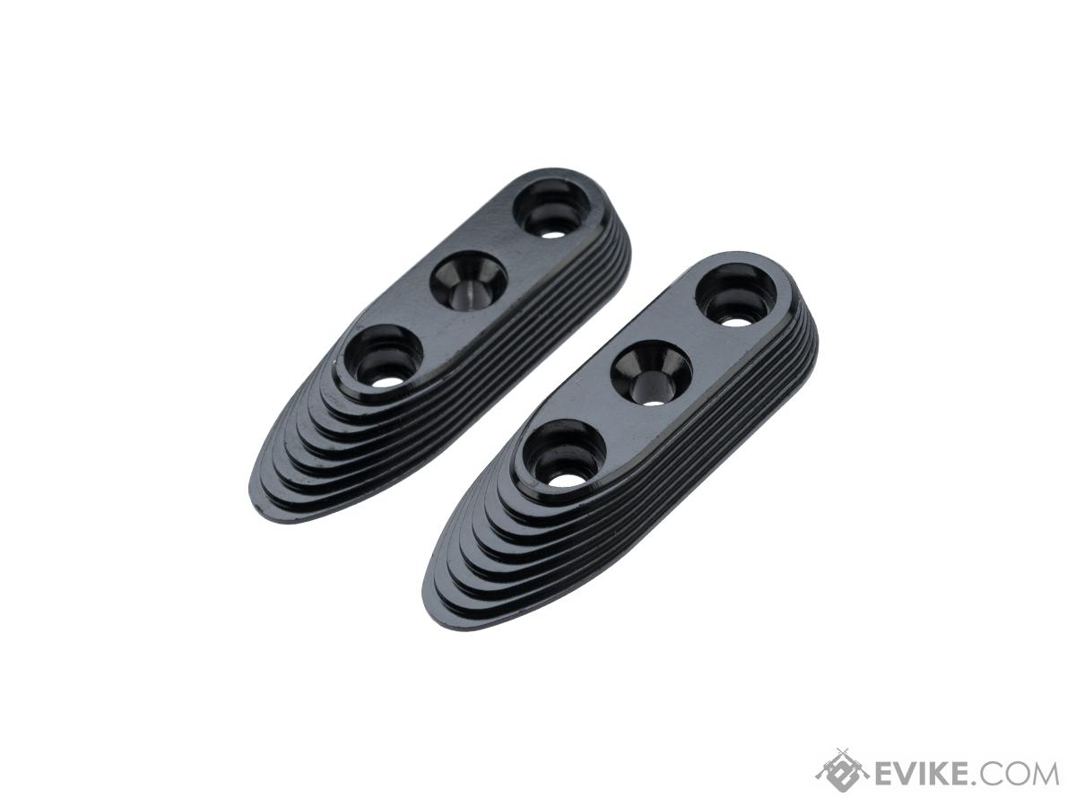 Maxx Model CNC Aluminum Barrel Screw Support for VFC SCAR Airsoft AEGs (Model: Style A / Black)