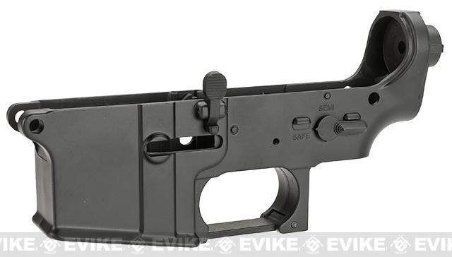 JG Laser Engravable Full Metal Lower Receiver for M4 M16 Series Airsoft AEG (Blank)