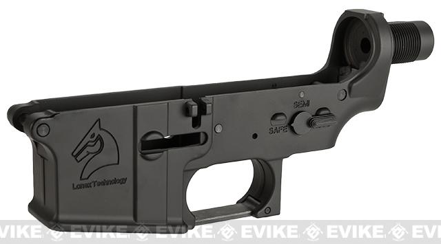 Lonex Aluminum Metal Body / Lower Receiver For M4 M16 Series Airsoft AEG - Black