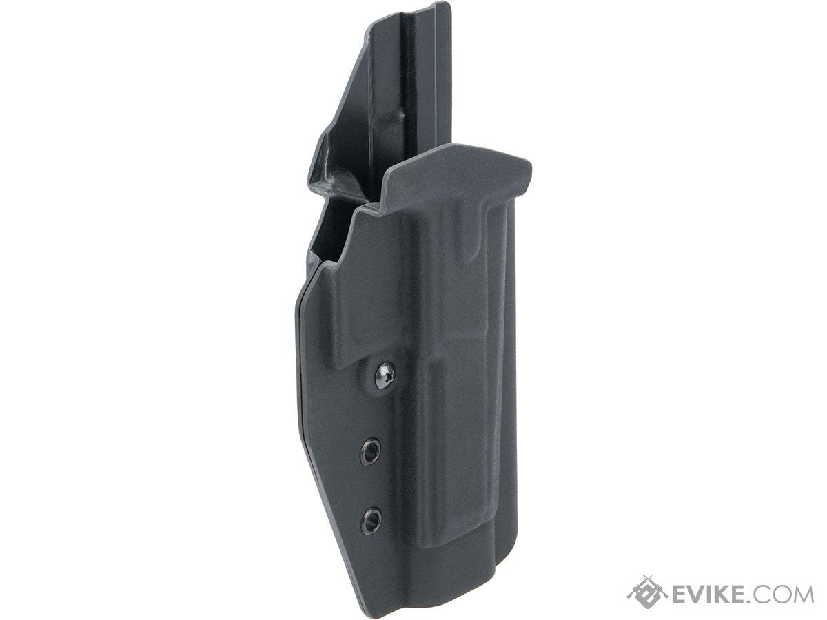 MC Kydex Airsoft Elite Series Pistol Holster for CZ P-09 Shadow (Model: Black / No Attachment / Right Hand)