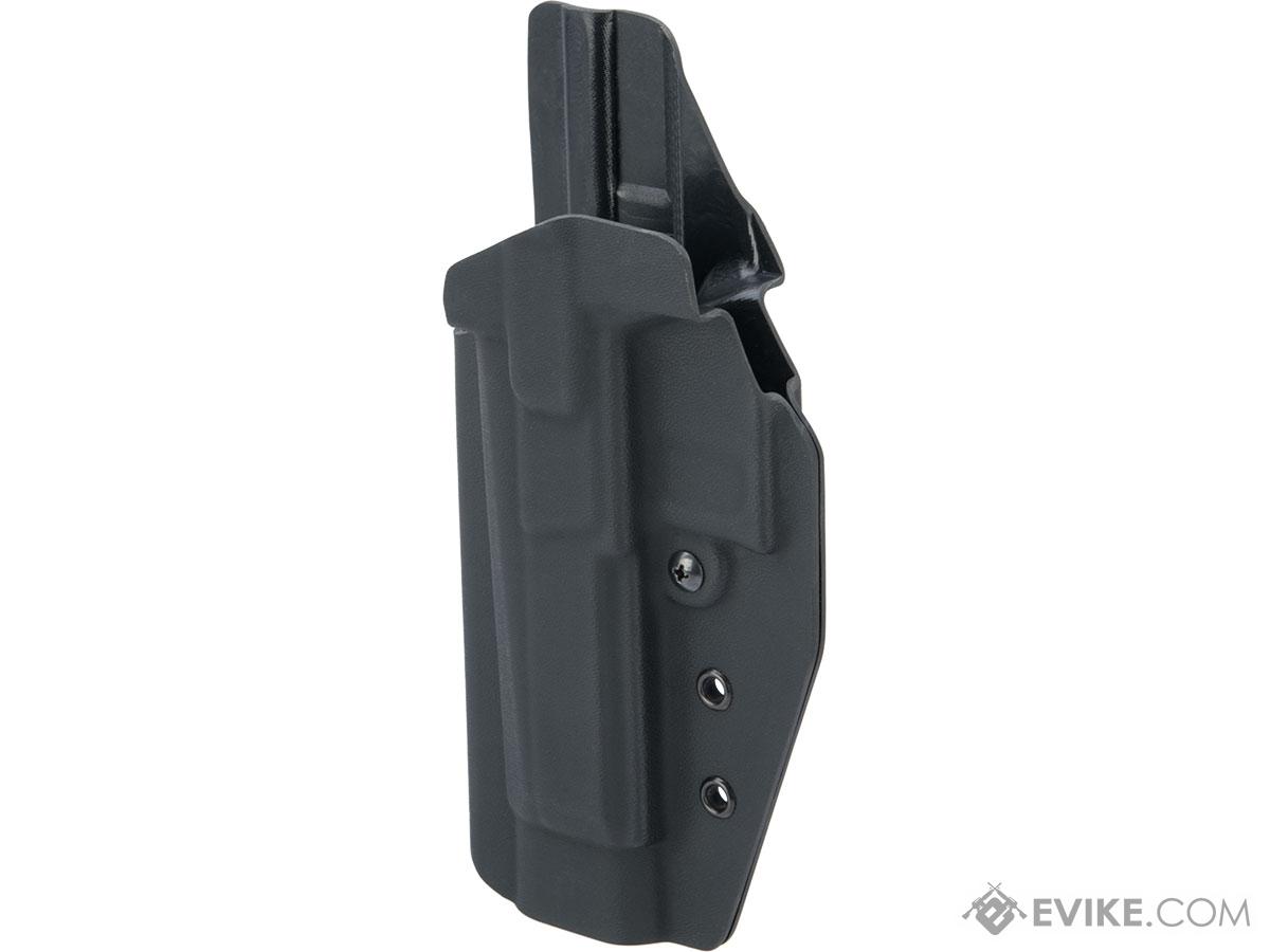 MC Kydex Airsoft Elite Series Pistol Holster for CZ P-09 Shadow (Model: Black / No Attachment / Left Hand)