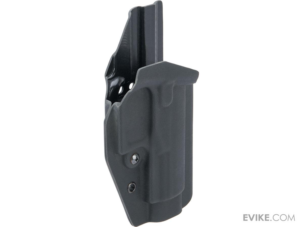 MC Kydex Airsoft Elite Series Pistol Holster for PPQ Pistols (Model: Black  / No Attachment / Right Hand)