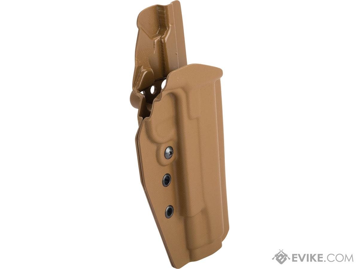 MC Kydex Airsoft Elite Series Pistol Holster for 1911 (Model: Coyote Brown / No Attachment / Right Hand)