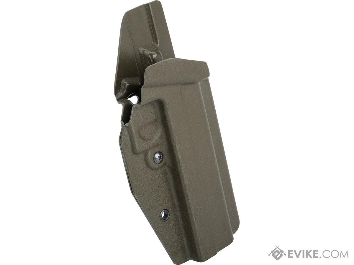 MC Kydex Airsoft Elite Series Pistol Holster for 2011 / Hi-Capa Series (Model: OD Green / No Attachment / Right Hand)