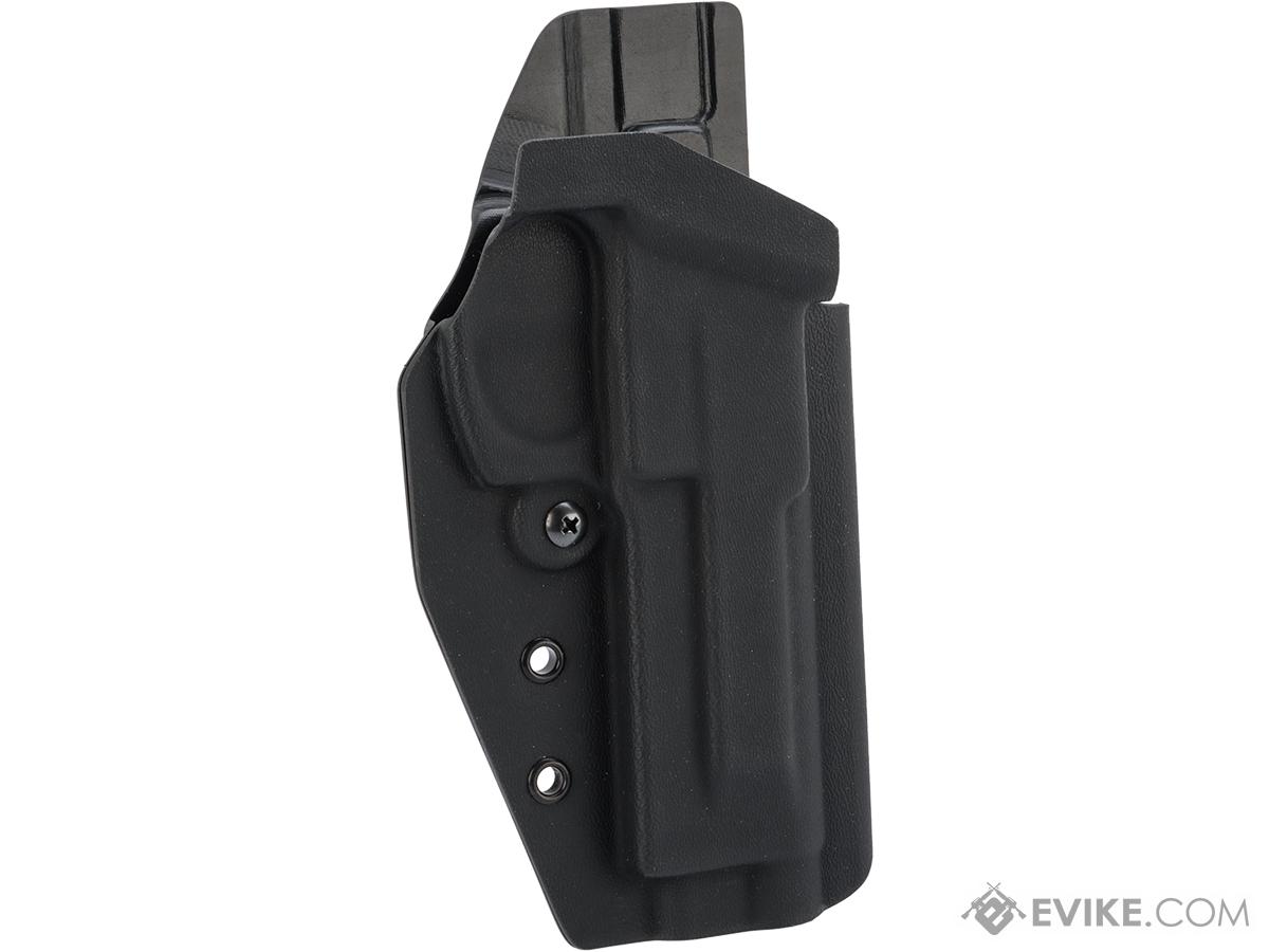 MC Kydex Airsoft Elite Series Pistol Holster for M9 (Model: Black / No Attachment / Right Hand)
