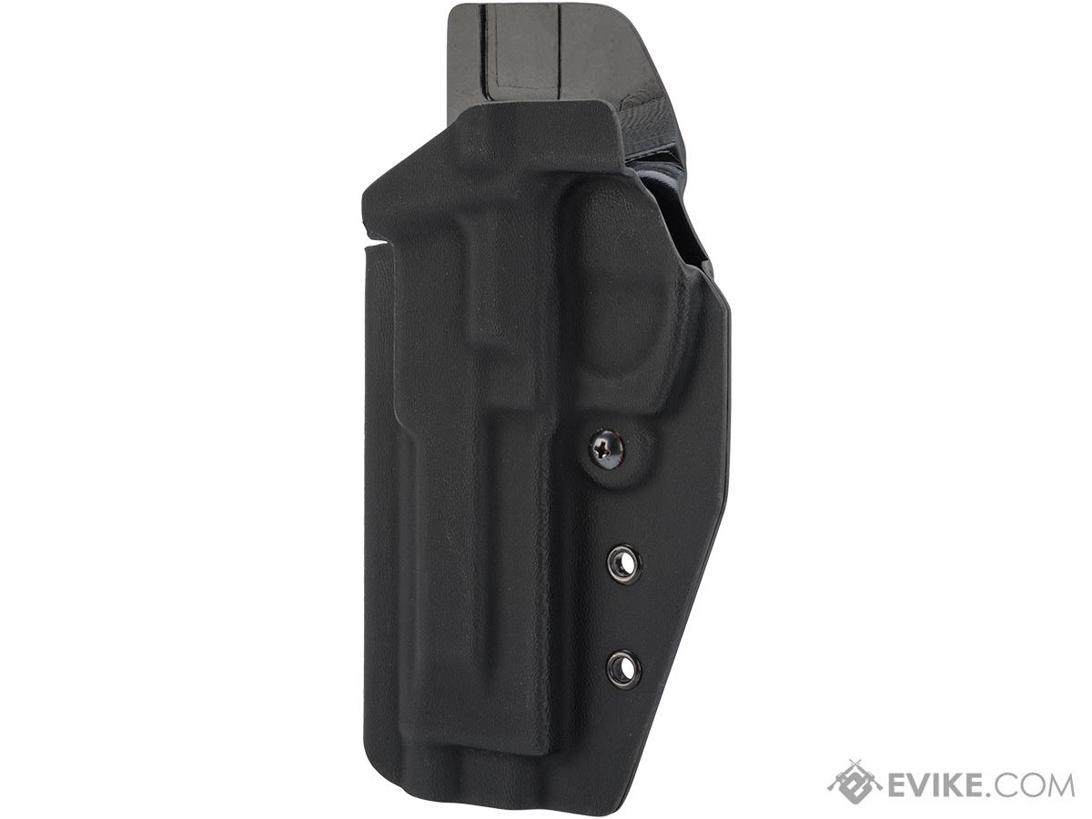 MC Kydex Airsoft Elite Series Pistol Holster for M9 (Model: Black / No Attachment / Left Hand)