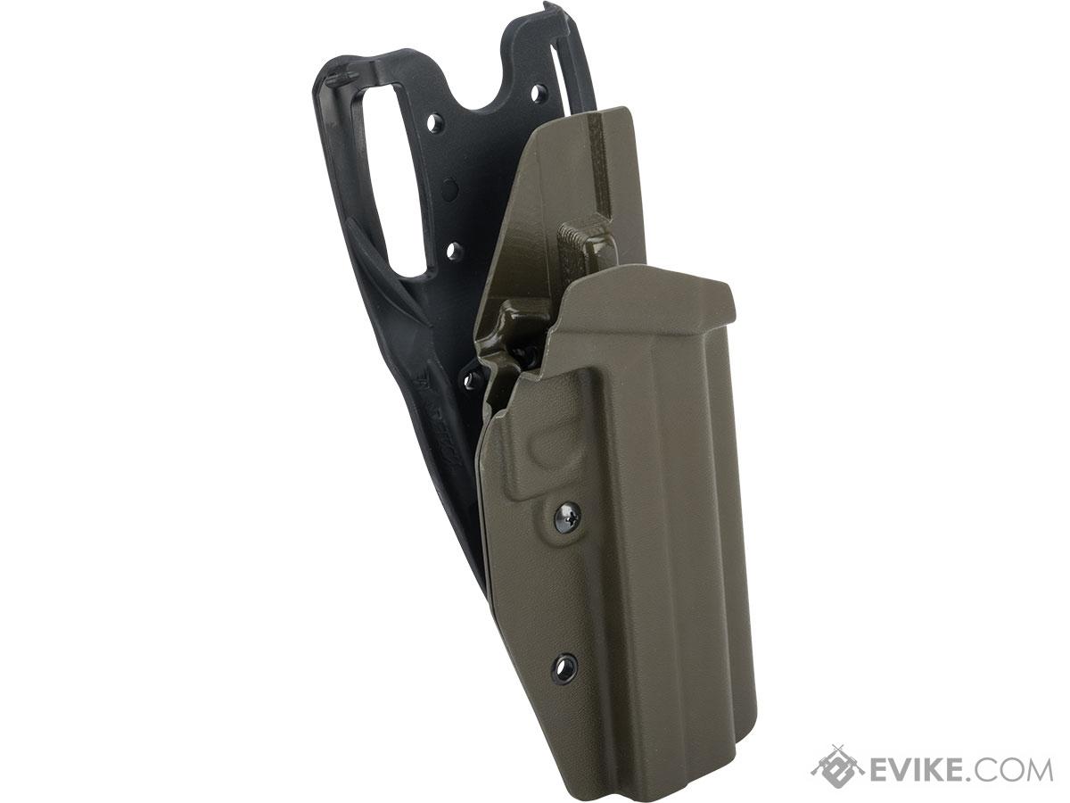MC Kydex Airsoft Elite Series Pistol Holster for 2011 / Hi-Capa Series (Model: OD Green / Duty Drop / Right Hand)