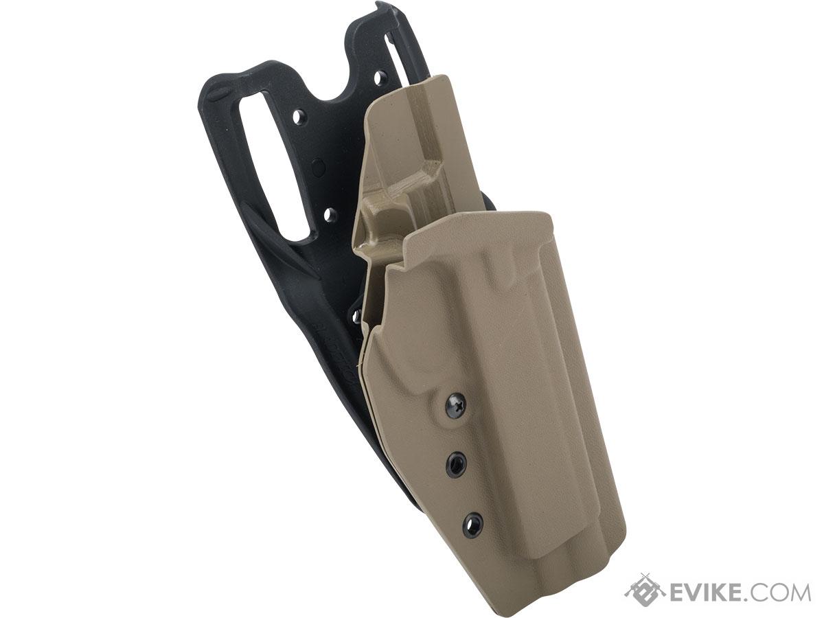 MC Kydex Airsoft Elite Series Pistol Holster for CZ SP-01 Shadow (Model: Flat Dark Earth / Duty Drop / Right Hand)