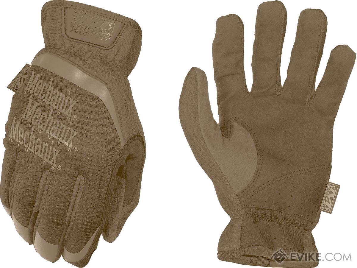 Mechanix Wear FastFit Tactical Touch Screen Gloves (Color: Coyote / Medium)