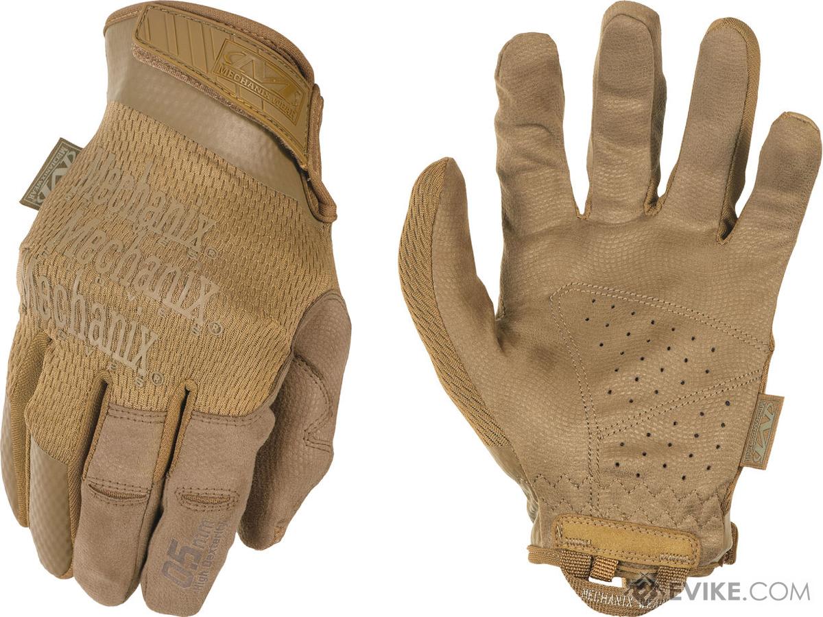 Mechanix Wear Hi-Dexterity 0.5 Gloves (Color: Coyote / Small)