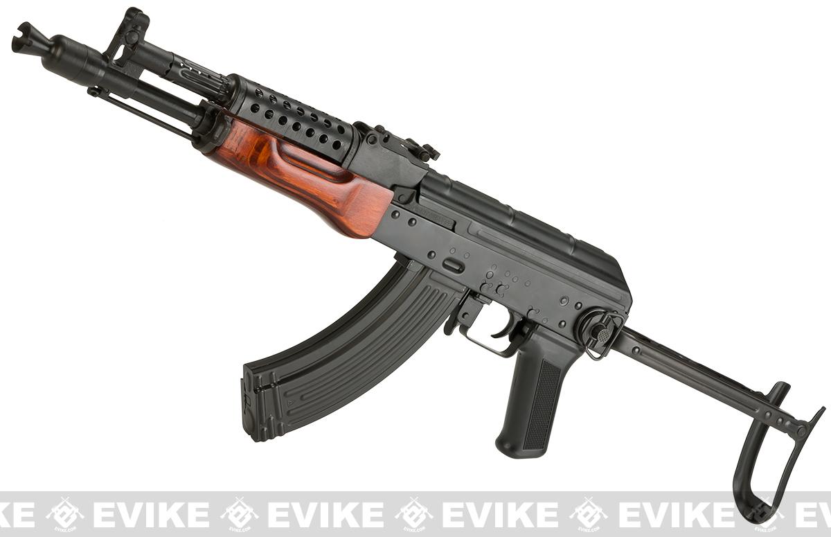LCT Airsoft MG-MS NV Full Metal Airsoft AEG with Real Wood Furniture and Underfolding Stock