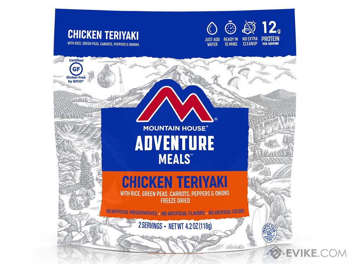 Mountain House Freeze Dried Camping Food (Menu: Chicken Teriyaki with Rice / Entree)