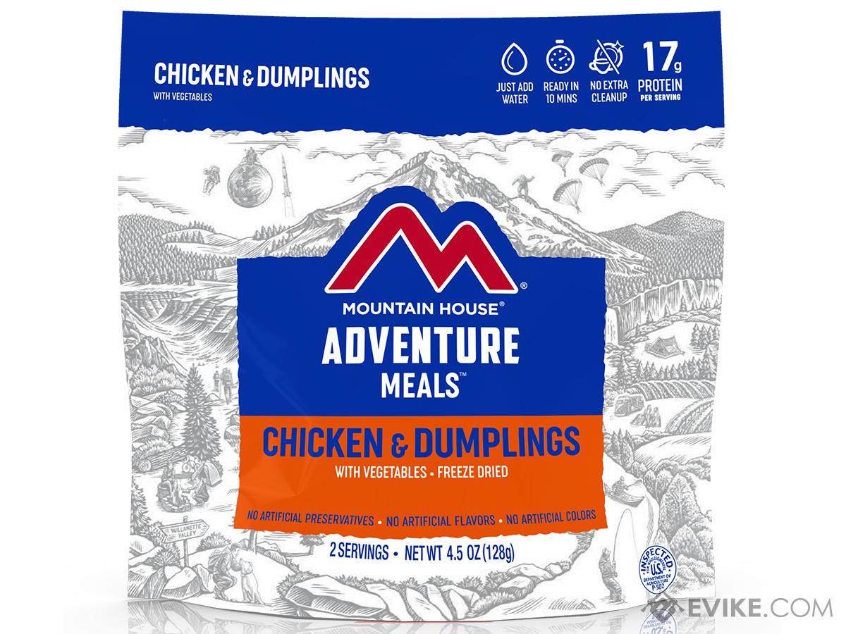Mountain House Freeze Dried Camping Food (Menu: Chicken and Dumplings / Entree)