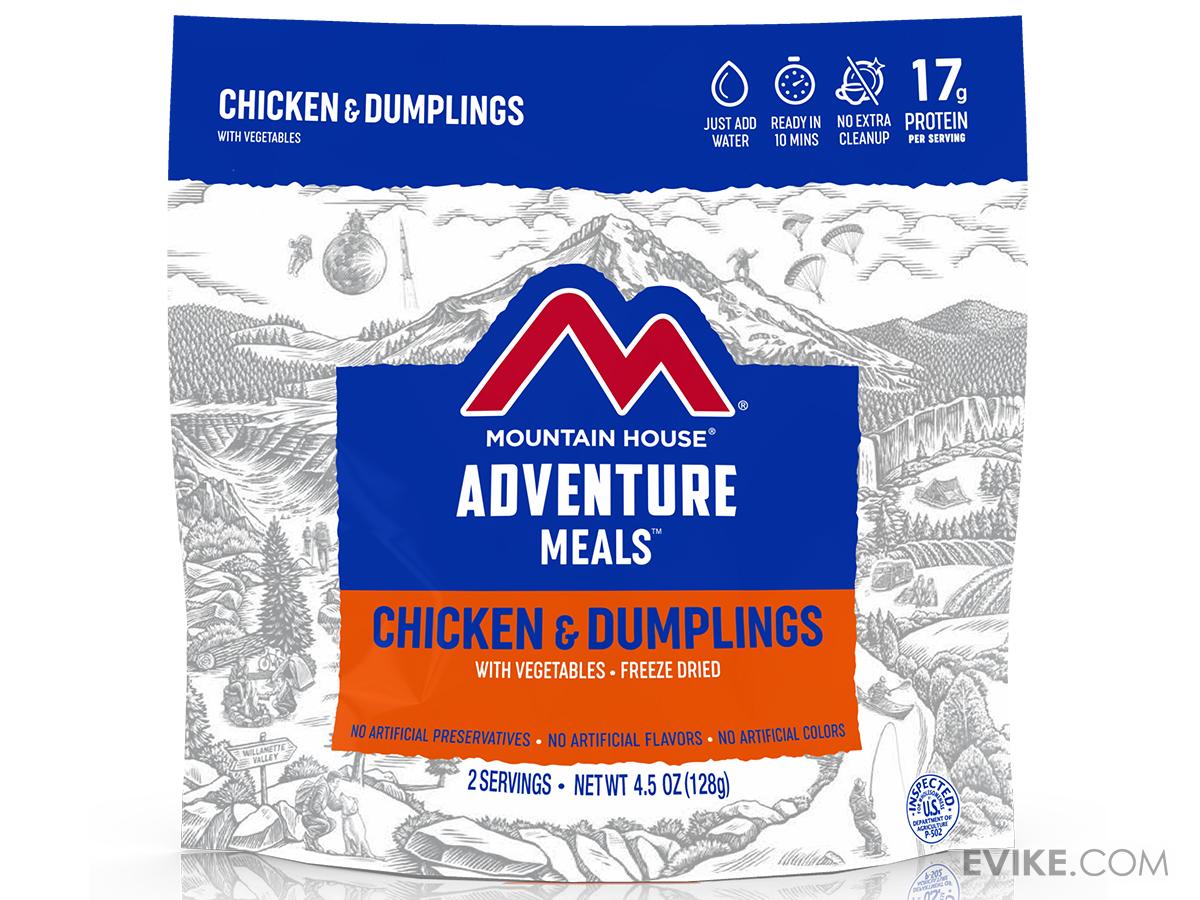 Mountain House Freeze Dried Camping Food (Menu: Chicken and Dumplings / Entree)