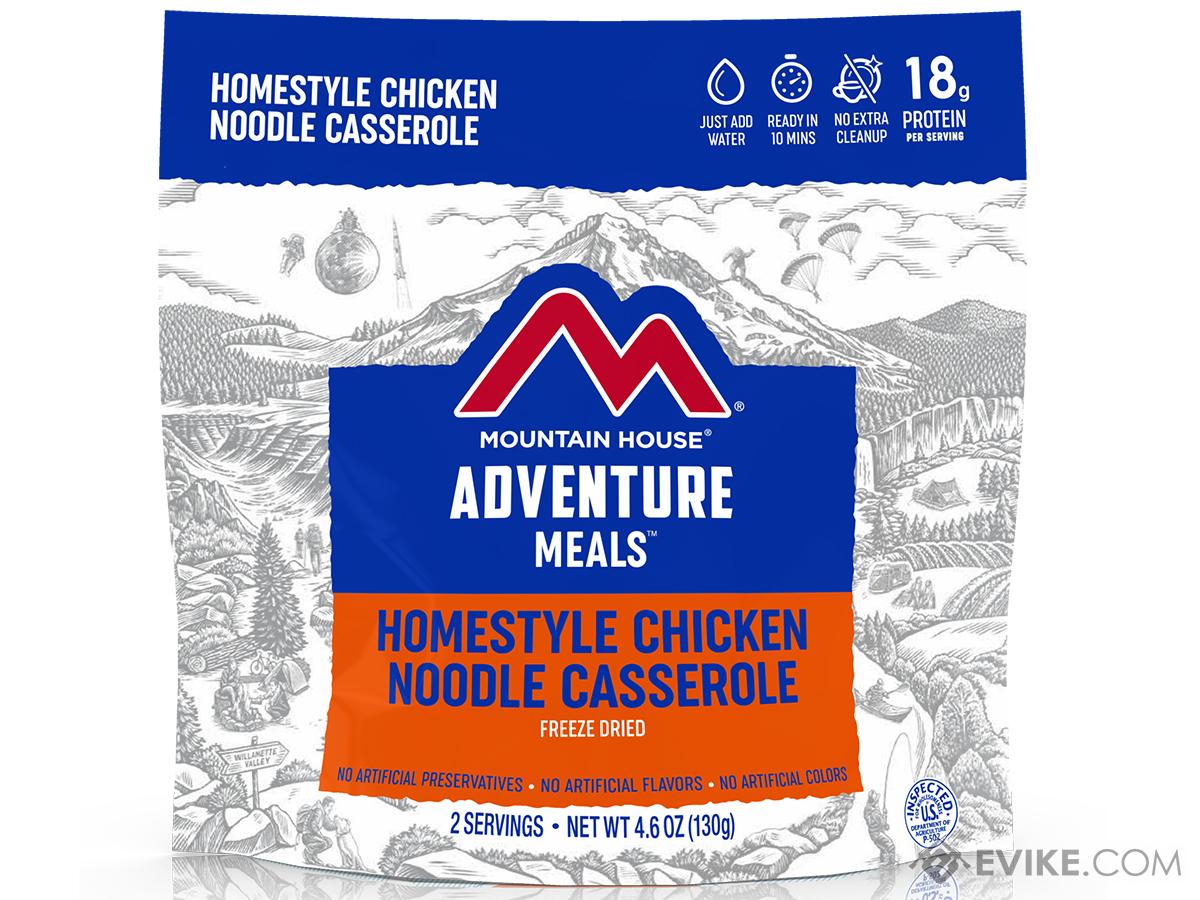 Mountain House Freeze Dried Camping Food (Menu: Chicken Noodle Casserole / Entree)