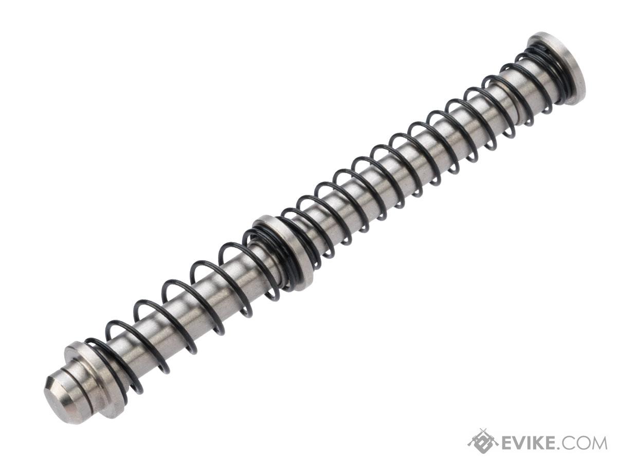 MITA Enhanced Recoil Spring Guide for for ISSC M22, SAI BLU, Lonewolf, & Compatible Airsoft Gas Blowback Pistols (Model: Stainless Steel 120%)