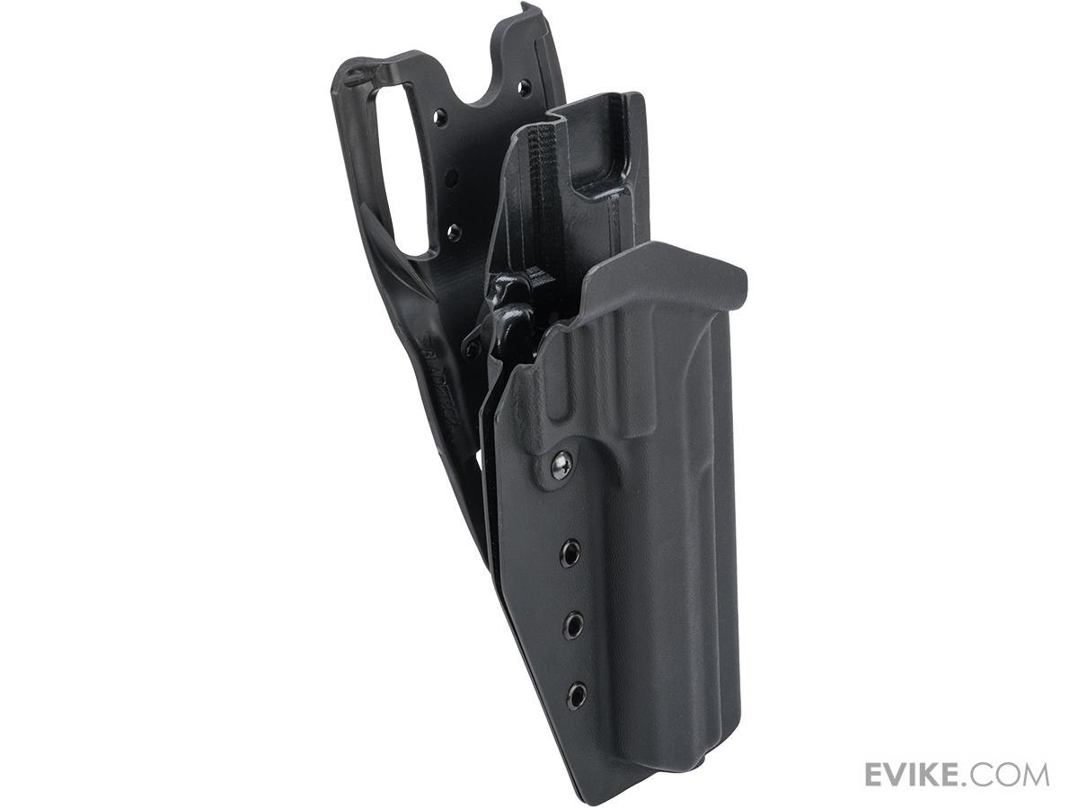 MC Kydex Airsoft Elite Series Pistol Holster for Desert Eagle (Model: Black / Duty Drop / Right Hand)