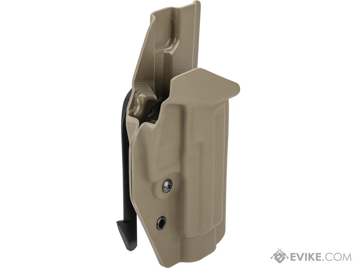 MC Kydex Airsoft Elite Series Pistol Holster for USP Compact (Model: Flat Dark Earth / MOLLE Mount / Right Hand)
