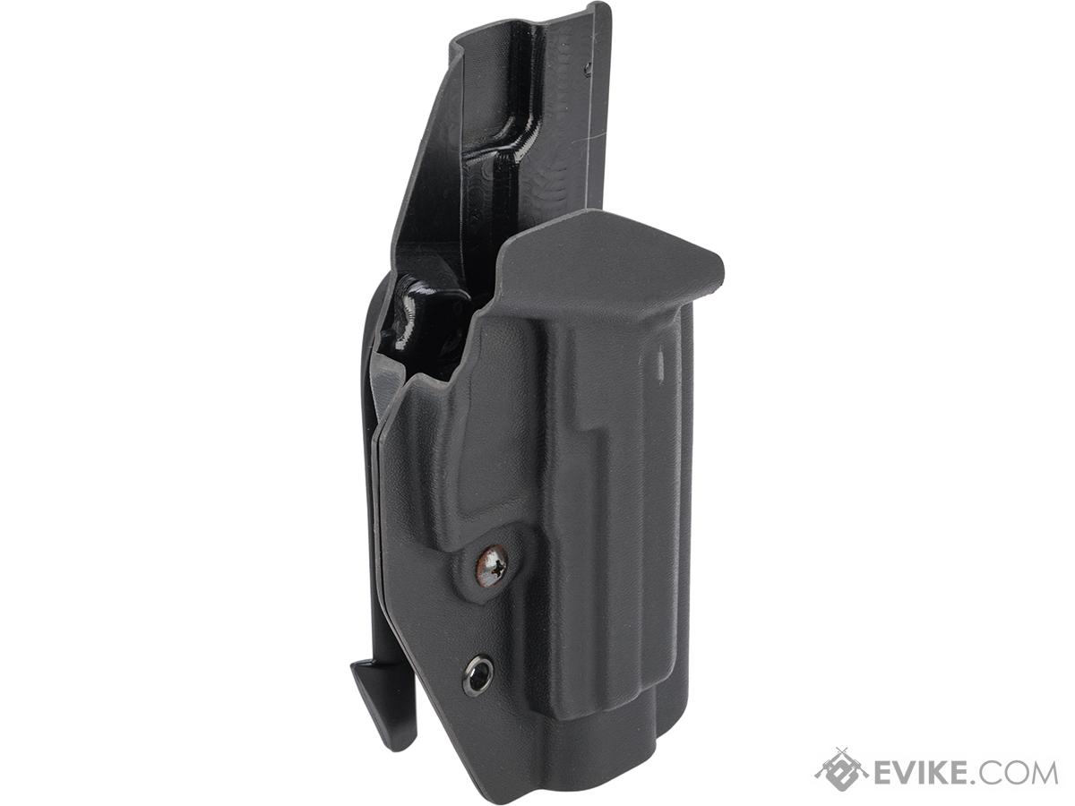 MC Kydex Airsoft Elite Series Pistol Holster for USP Compact (Model: Black / MOLLE Mount / Right Hand)