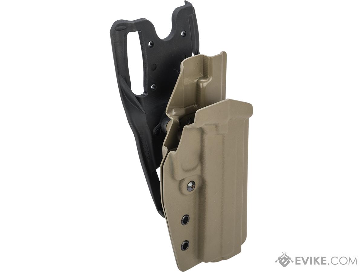 MC Kydex Airsoft Elite Series Pistol Holster for P226 (Model: Flat Dark Earth / Duty Drop / Right Hand)