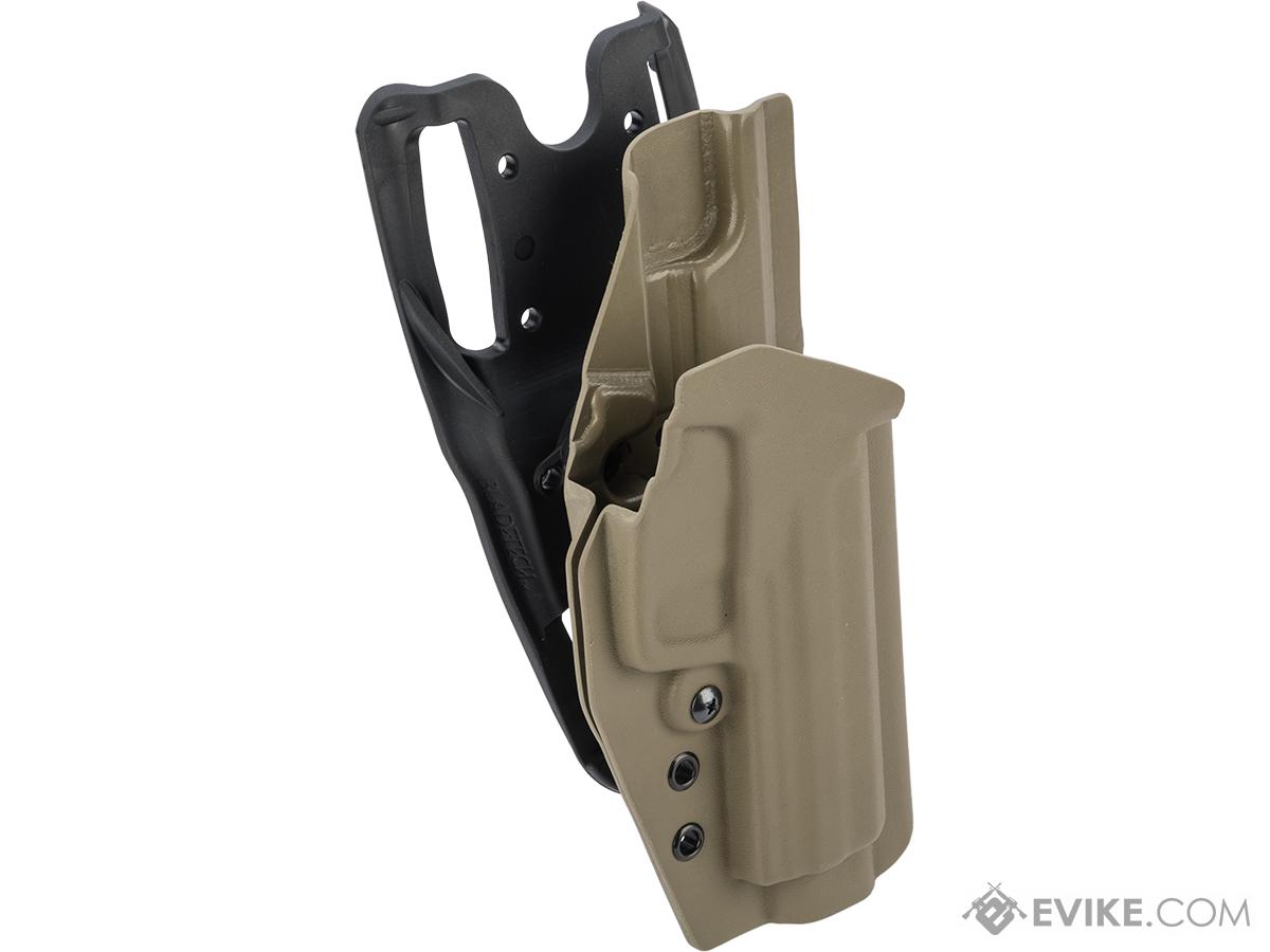 MC Kydex Airsoft Elite Series Pistol Holster for USP (Model: Flat Dark Earth / Duty Drop / Right Hand)