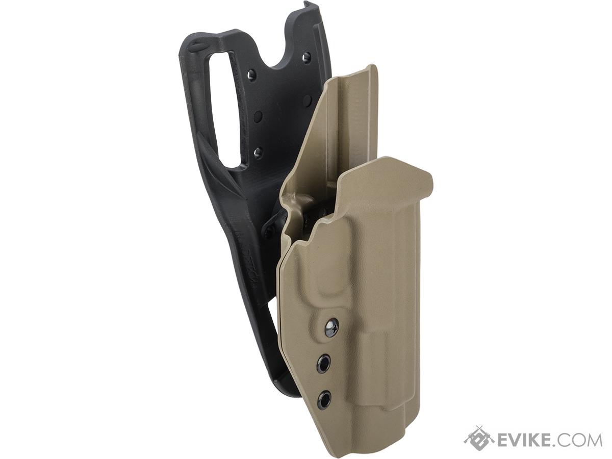 MC Kydex Airsoft Elite Series Pistol Holster for M&P 9 (Model: Flat Dark Earth / Duty Drop / Right Hand)