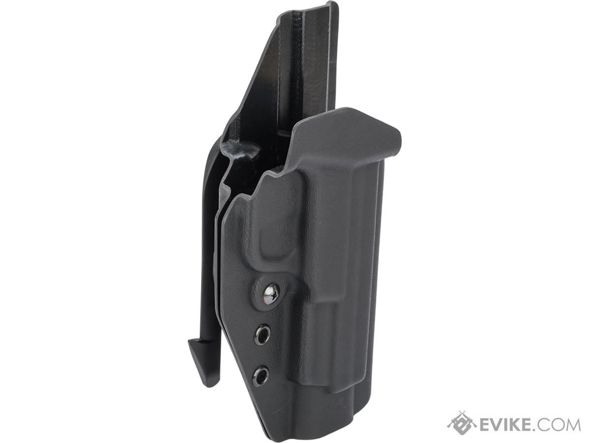 MC Kydex Airsoft Elite Series Pistol Holster for M&P 9 (Model: Black / MOLLE Mount / Right Hand)