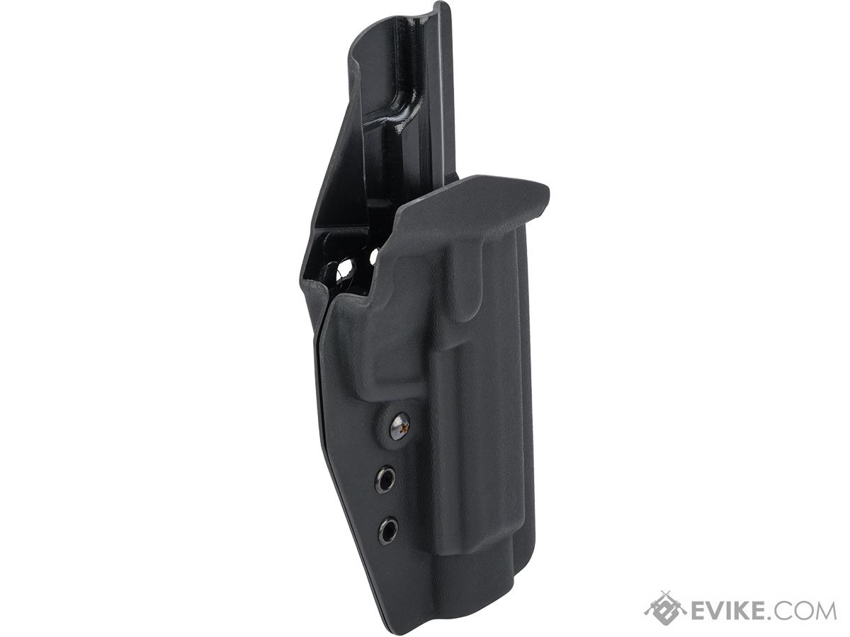 MC Kydex Airsoft Elite Series Pistol Holster for H&K HK45 (Model: Black / No Attachment / Right Hand)