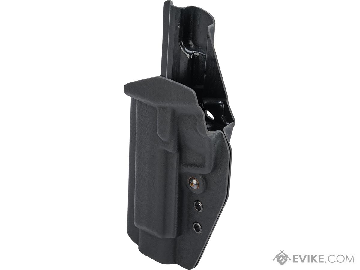 MC Kydex Airsoft Elite Series Pistol Holster for H&K HK45 (Model: Black / No Attachment / Left Hand)
