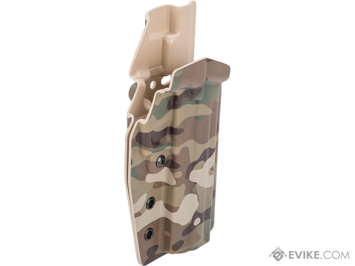 MC Kydex Airsoft Elite Series Pistol Holster for P226 (Model: Multicam / No Attachment / Right Hand)
