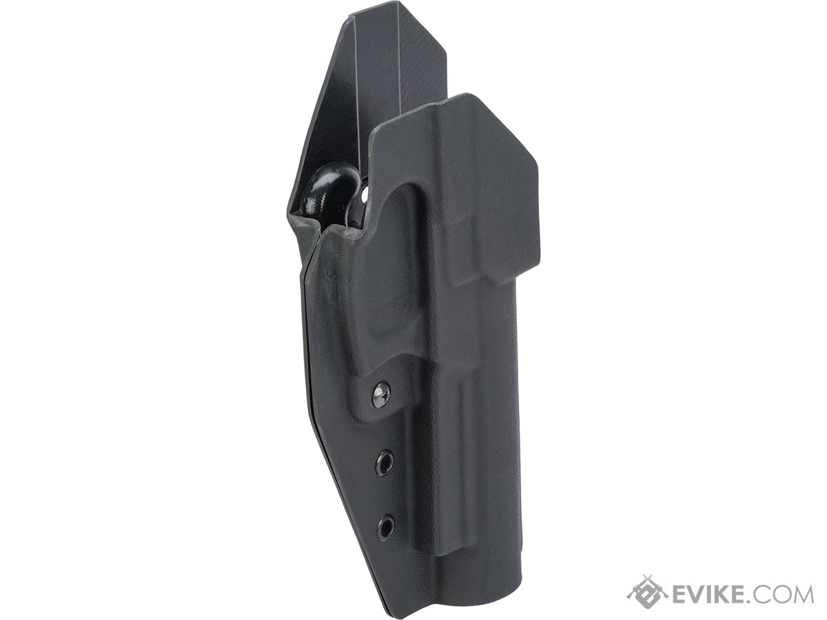 MC Kydex Airsoft Elite Series Pistol Holster for H&K MK23 (Model: Black / No Attachment / Right Hand)