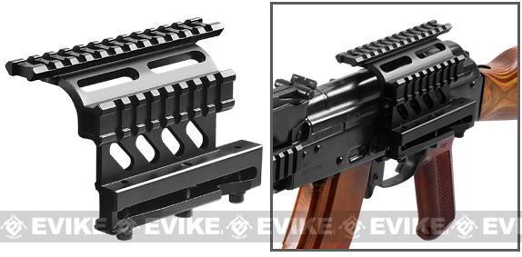 NcStar AK QD Side Rail Optics / Scope Mount with Double Rail